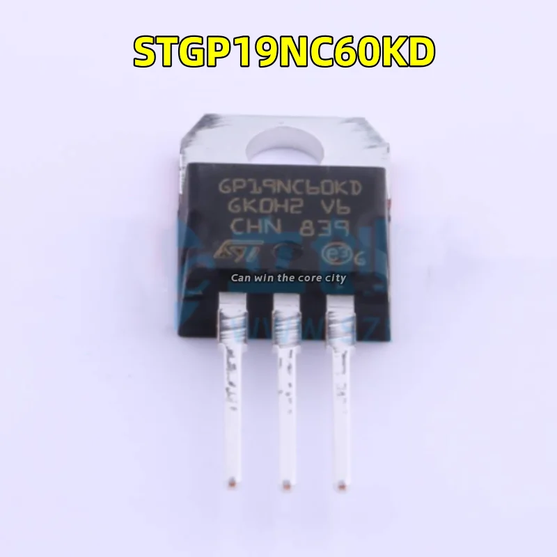 

1-100 PCS/LOT Original STGP19NC60KD GP19NC60KD IGBT tube 600V 35A TO220 brand new in stock