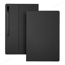 Premium Magnetic Tablet Cover with Pencil Holder for Samsung Galaxy Tablets -  Multi-Size Compatibility (Black)