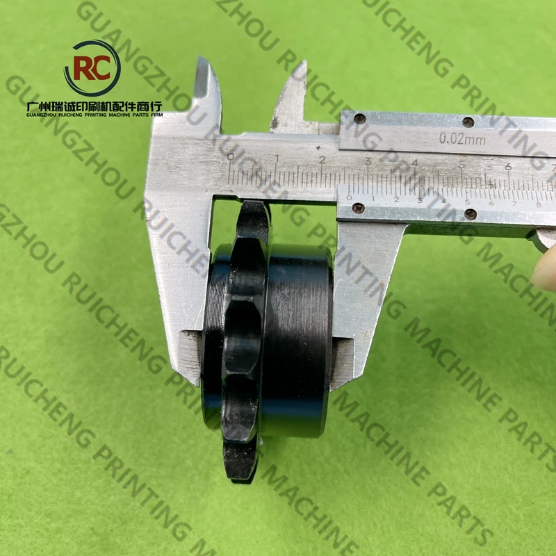 Roland 700 인쇄기 피더 영역용 1피스 스프로킷 체인 기어 15개 치아