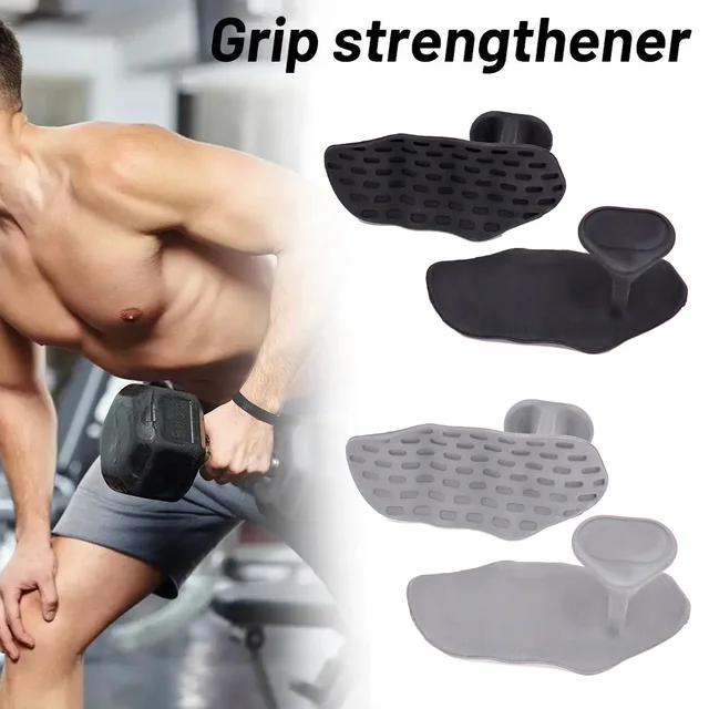 Lightweight Grip Strengthener – Fingerless Weight Lifting Gloves for Bodybuilding, Cross Training & Fitness,Gym Honeycomb Grips 2