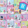 Original Skyrocket Pixel Stars Dreamhouse Children's Toys Electronic Game Console Create a Virtual Dream Version of Yourself! 6