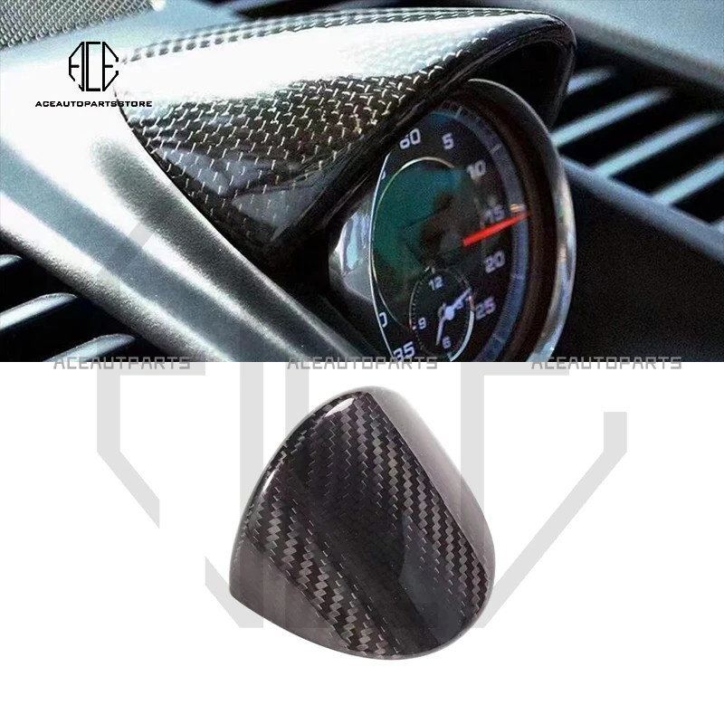 Per Auto Altre Parti Interne Copertura Cronometro Porsche 911 992 In Fibra Di Carbonio A Secco