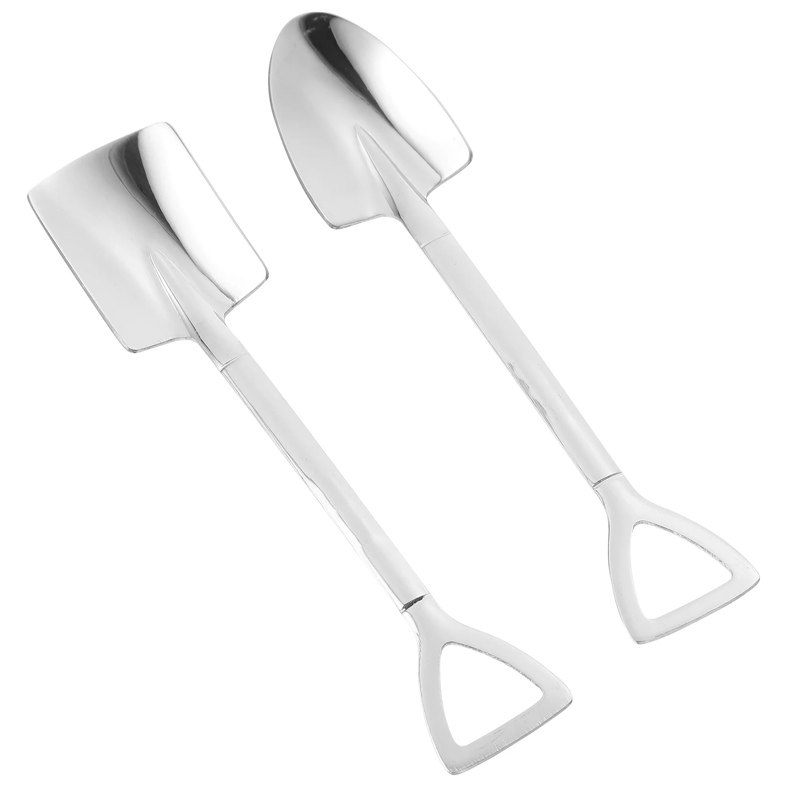 

4pcs Cake Spoon Creative Multipurpose Fruit Ice Cream Stainless Steel Scoop
