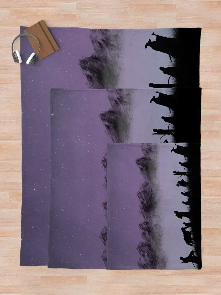 반지 던지기 담요, 고급 담요, 털이 많은 초대형 던지기 담요