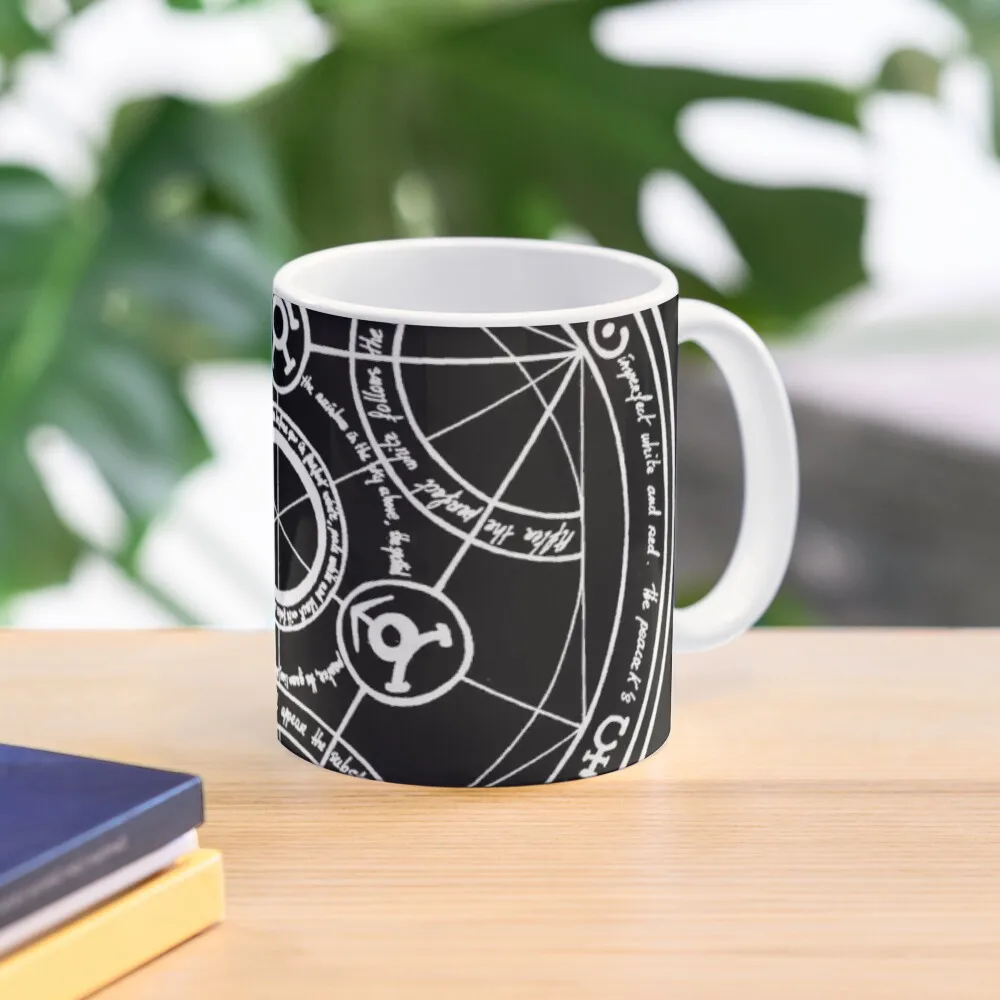 

Fullmetal Alchemist - Transmutation Circle Coffee Mug Thermo Cups For Glasses Breakfast Cups Cups Free Shipping Mug