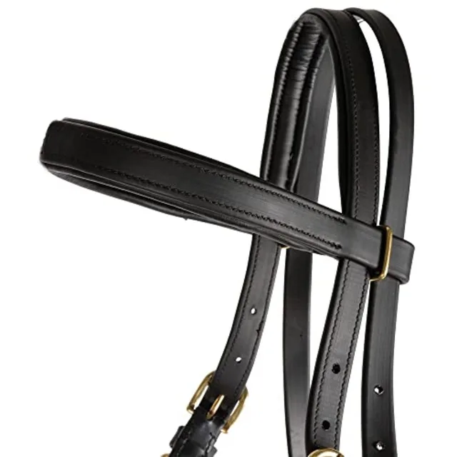 All Weather Trail Halter for Horses/Bridle Combo: Nylon Black Quick-Release Buckles UV-Resistant Material for Versatile Riding