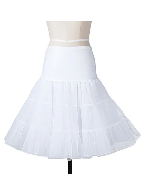 Damen Tüllrock Petticoat - Rockabilly Tutu Unterrock Für Cosplay & Tanz