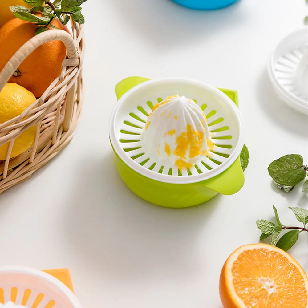 Fruit Juicer Manual Portable Citrus Juicer Kitchen Tools Plastic Orange Lemon Squeezer Multifunction Machine Accessories