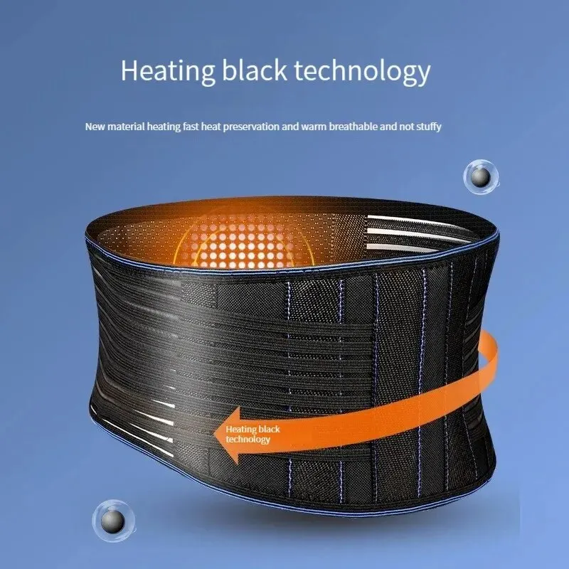 Self-Heating Belt 4 Steel Plate Waist Protection Heat Moderate Temperature Body Protects Effects