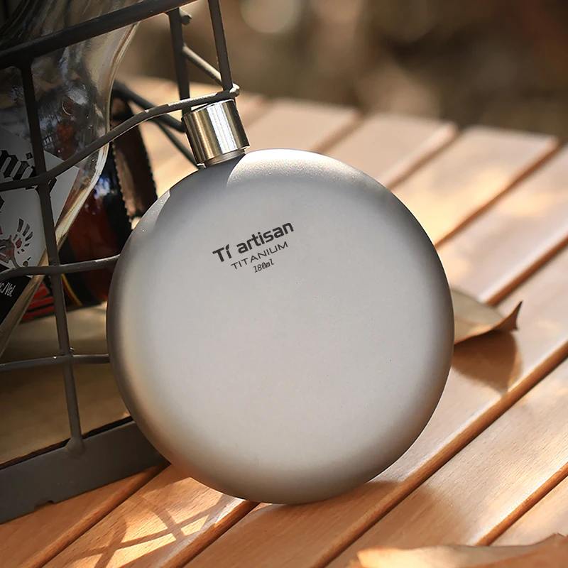 Titanium Wine Flask 180ml 3
