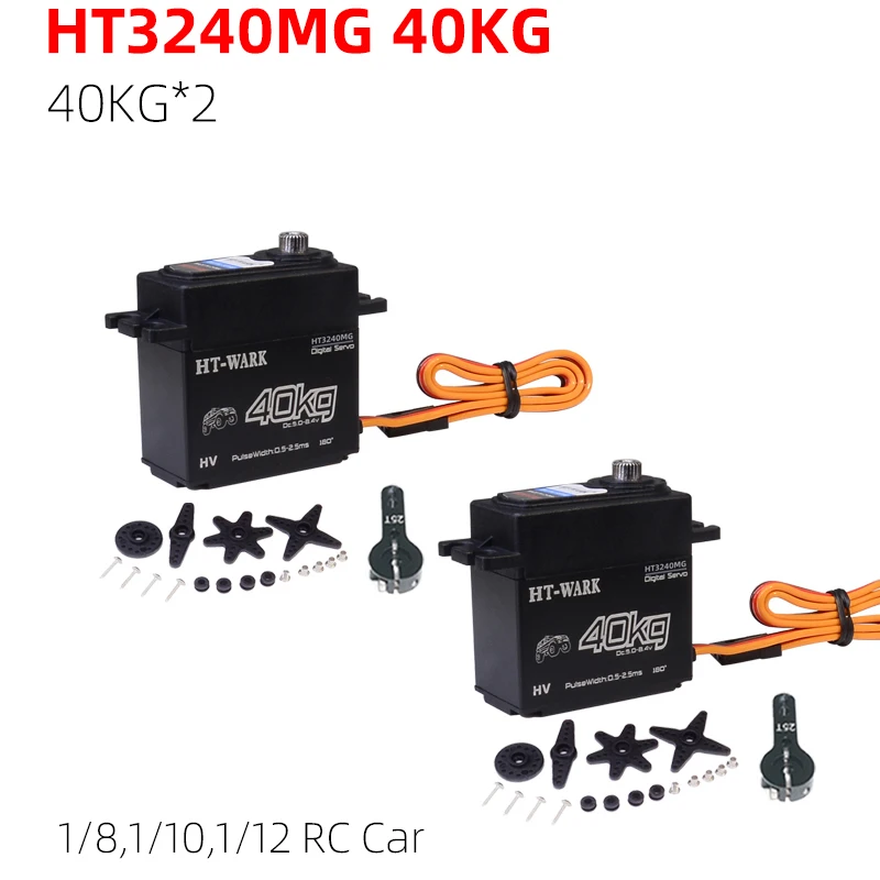 Rc Servo Mg90s Servo 2PCS 30KG Metal Gear Digital Servo High