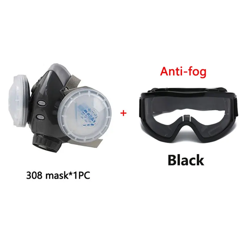 Mask Black glasses