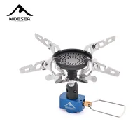 WIDESEA Camping Stove 3300W Power Mini Portable Camping Burner Hiking Riding Fishing Gear 2