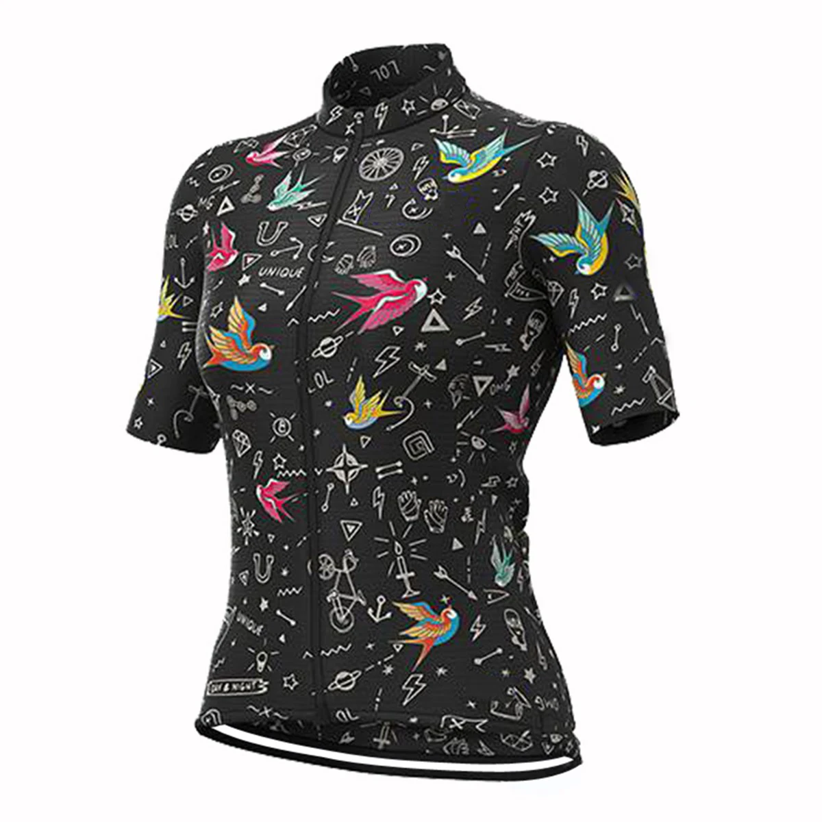 Womens Bicycle Jersey Short Sleeve Cycle Racing Cycling Shirt Shorts Bike Sportwear Clothing Sun Protection