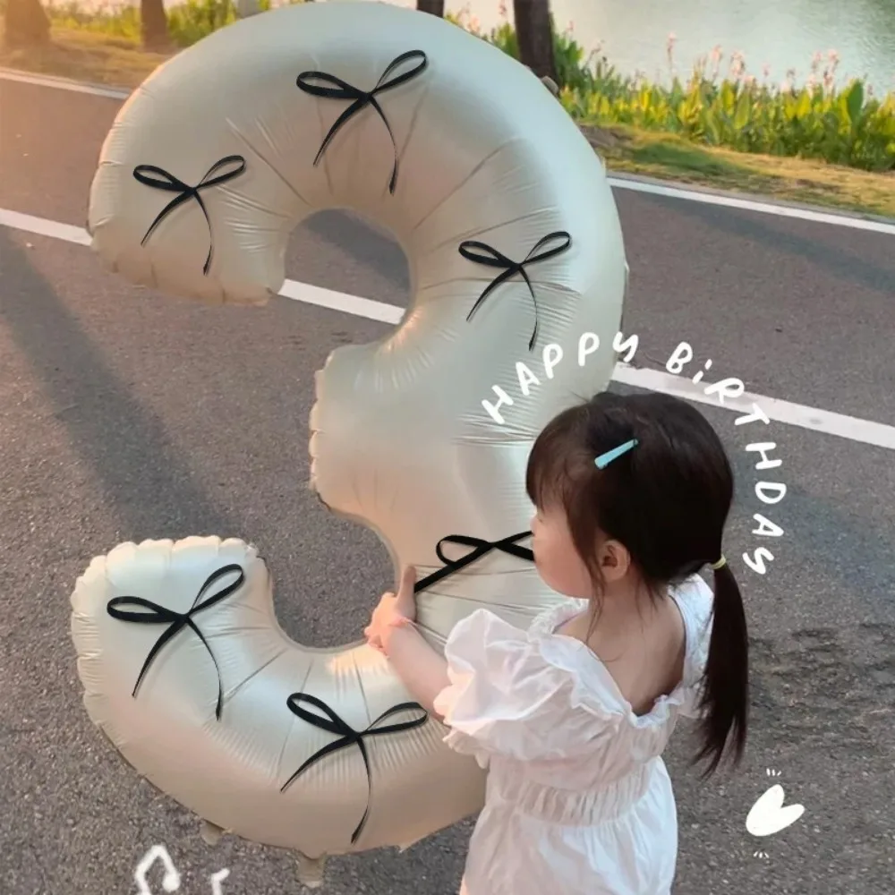 Aluminum Foil Number Balloons for Birthday Party Decorations