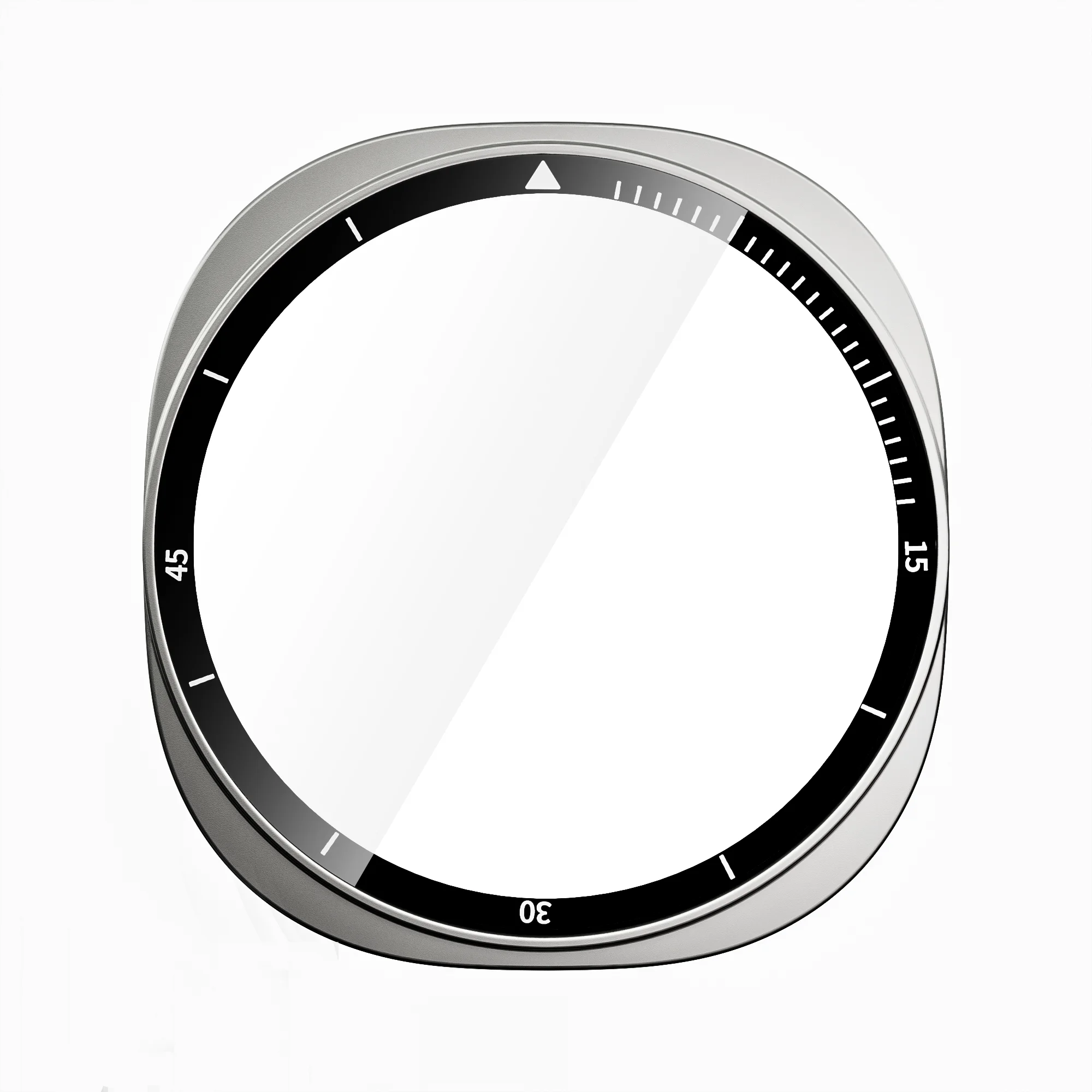 Premium Tempered Glass and PC Protective Watch Case - Full Coverage Bumper Cover for 44mm/40mm Smartwatches