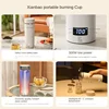 450ML Portable Electric Kettles Tea Coffee Kettle Mini Travel Boil Water Stewable Keep Warm Appliances Thermo Anti-Scald Bottle 5