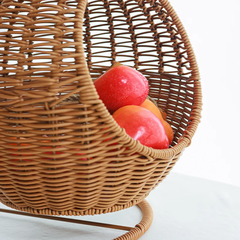 Rattan Cat Cage Household Small Apartment Cat Nest Hanging Basket Summer Semi-enclosed Four-season Universal Bed Villa