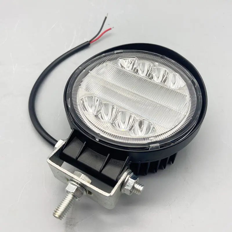 Excavator work light 12V 24V light cab LED headlights temporary work cab ceiling Komatsu Caterpillar Doosan Kobelco