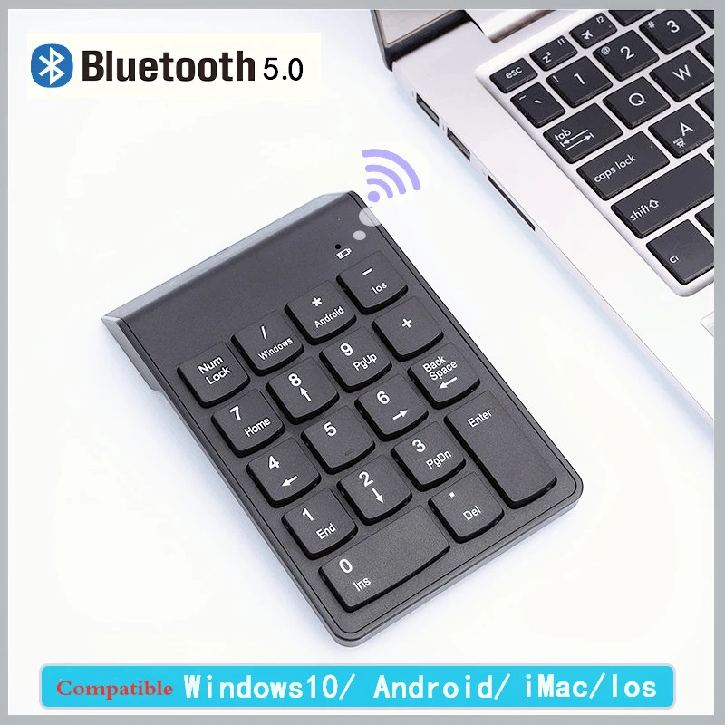 Nu Beperkingen Op de kop van Kleine Size Bluetooth Numeriek Toetsenbord Numpad 18 Toetsen Digitale  Toetsenbord Voor Accounting Teller Laptop Notebook Tabletten Usb Mini Pad|  | - AliExpress