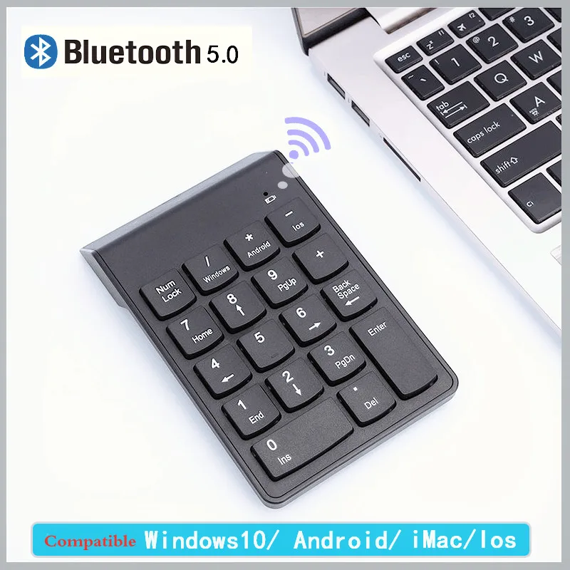 Small-size Bluetooth Numeric Keypad Numpad