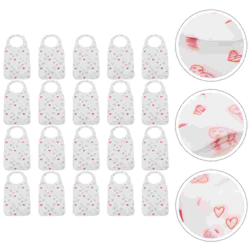 

40 Pcs Disposable Bib Crawfish Boil Party Supplies Seafood Lobster Bibs Bbq for Adults Non-woven Fabric Tools