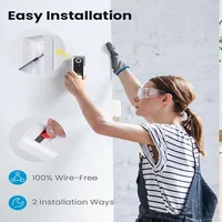 ieGeek Video Doorbell Wireless with Chime 2K HD Doorbell Camera, Smart Home Security Door Bell Voice Message and Changer - Image 6