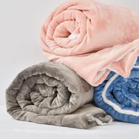 Sherpa Weighted Blanket for Bed Plain Berber Fleece Throw Blanket Winter Sofa Couch Cover Warm Shawl Cape 6