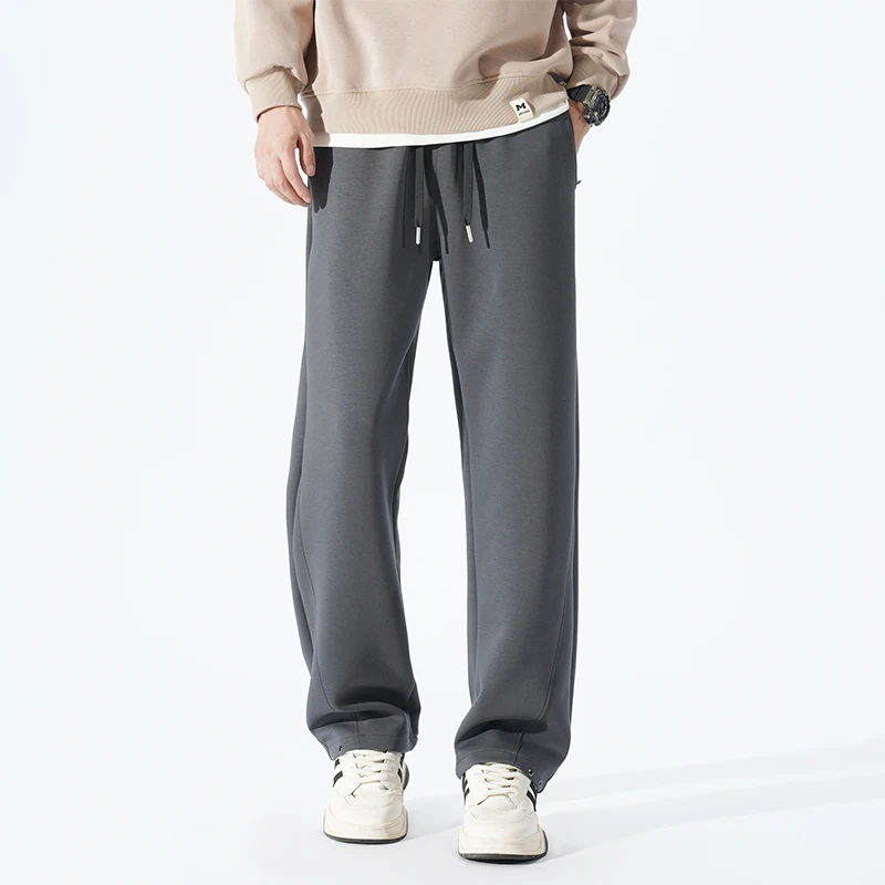 25s جديد الخريف الشتاء 190 طويل القامة الرجال اضافية طويلة 120 سنتيمتر طول السراويل مرونة الخصر تنوعا السراويل الرياضية قماش عالي الجودة