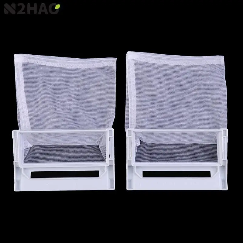 Filters Washing Machine Lint Filter Mesh 2PCS For LG Laundry Washer Hair Catcher Mesh Bag