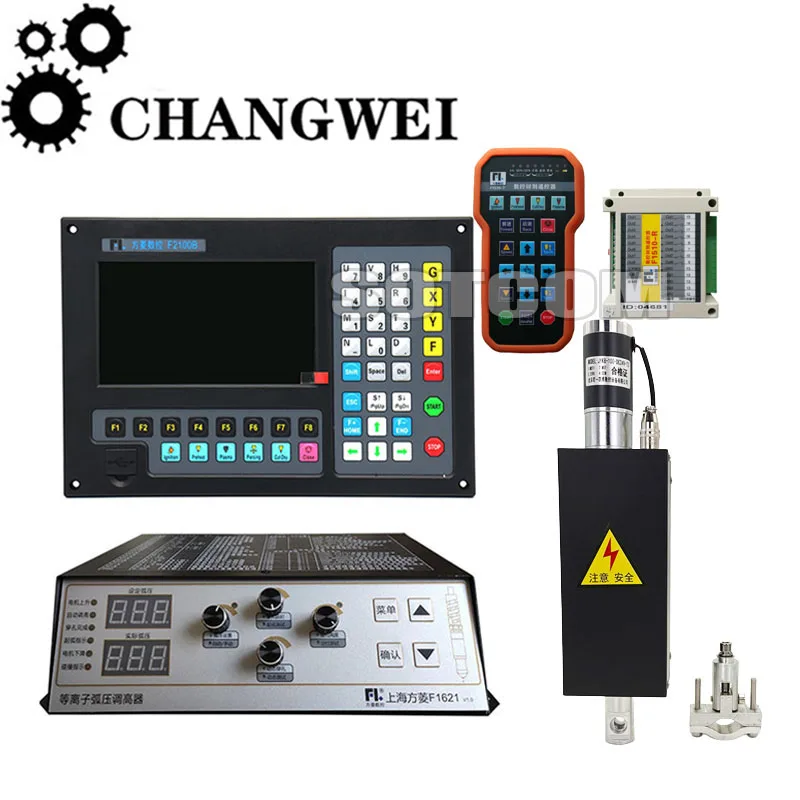Regolatore Del Plasma Di Cnc F2100B Con Il Corredo F2100B + F1621P + Telecomando Jykb-100 + F1510 Per La Tagliatrice Della Fiamma Del Plasma