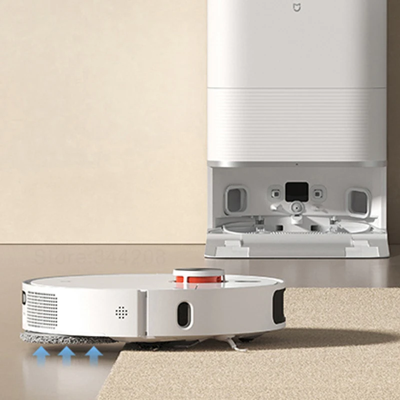 XIAOMI MIJIA D103CN OMNI Infinite Robot MOP Vacuum Cleaner M30S Self Cleaning Hair Cutting Empty Dust Home Dirt Disposal Machine 5