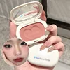 Monochrome Mud Blusher Contour Matte Natural Cheek Tint Purple Taro Low Saturation Waterproof Soft Contouring Cream Cosmetics 4