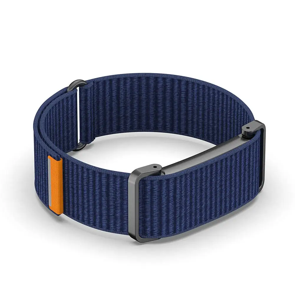 Breathable Woven Nylon Watch Strap with Adjustable Metal Frame – Sport Wristband