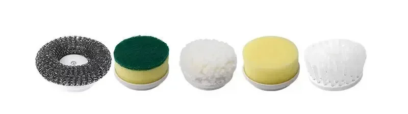 A set of five brush