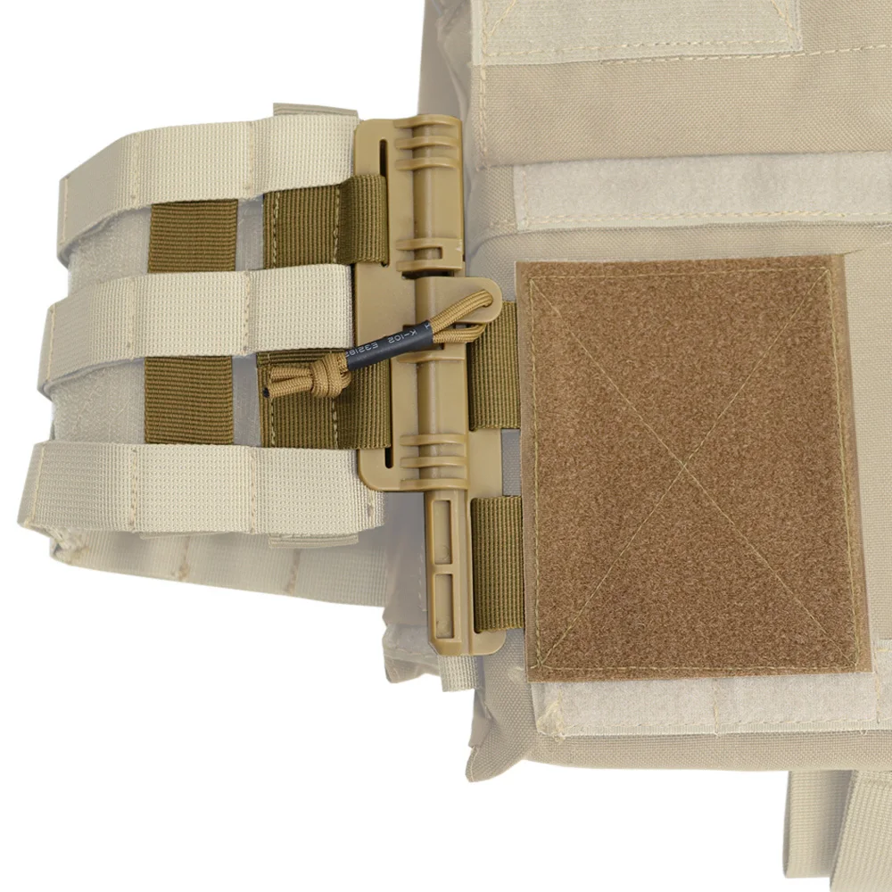 Taktische Weste MOLLE Schnell Entfernung Schnalle Set Schnell Release System Für JPC CPC NCPC 6094 420 Weste Zubehör – Detail 9
