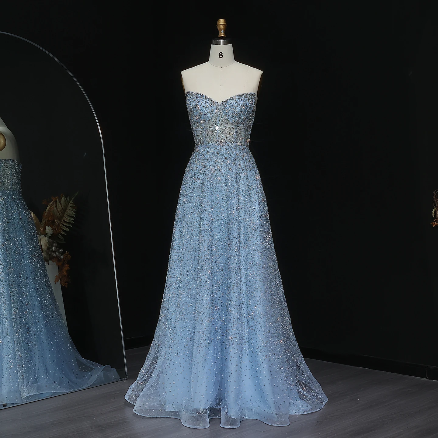Sharon Said Bling Blue Crystal Luxury Arabic Dubai Plus Size Evening Dress for Wedding Party Formal Gowns SS699 Customized - AliExpress 320 Sharon Said Bling Blue Crystal Luxury Arabic Dubai Plus Size Evening Dress for Wedding Party Formal Gowns SS699 Customized - AliExpress 320