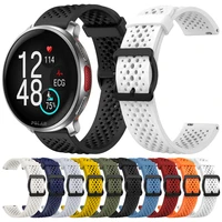 For POLAR Vantage V3 V2 M/M2 Sport Watchband Soft Silicone 22mm Watch Strap for POLAR Grit X Pro Titan Replacement Bracelet Belt