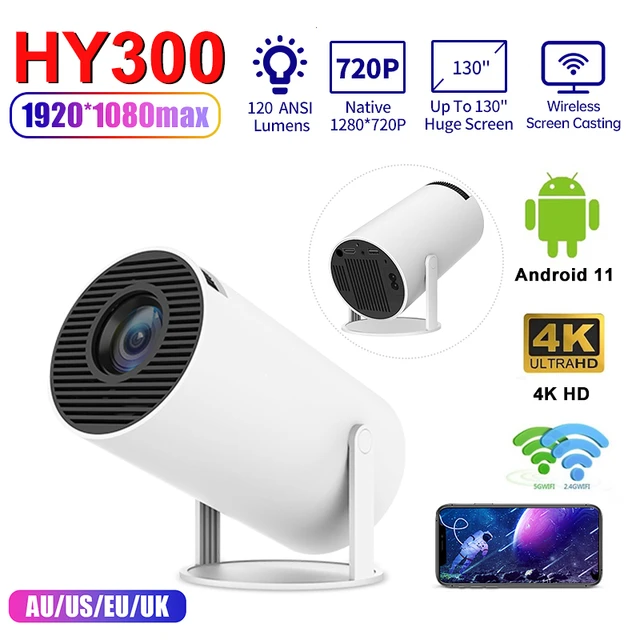 UNBOXING HY300 Smart Projector from Aliexperss! 