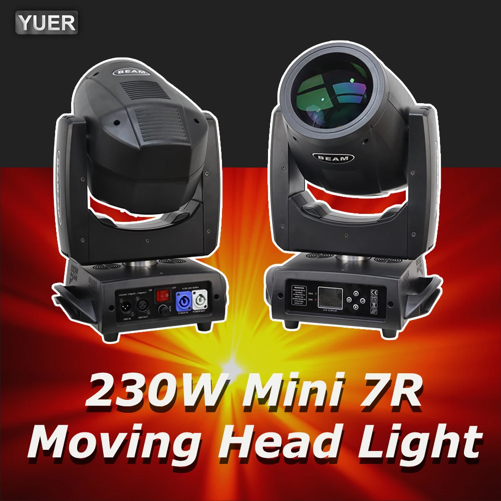 YUER-NEW-Mini-Beam-230W-7R-Moving-Head-Light-Professional-Stage-Beam YUER-NEW-Mini-Beam-230W-7R-Moving-Head-Light-Professional-Stage-Beam