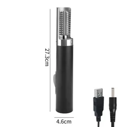 Waterproof Portable Electric Fish Scale Remover - USB Rechargeable Seafood Cleaning Tool (Black)