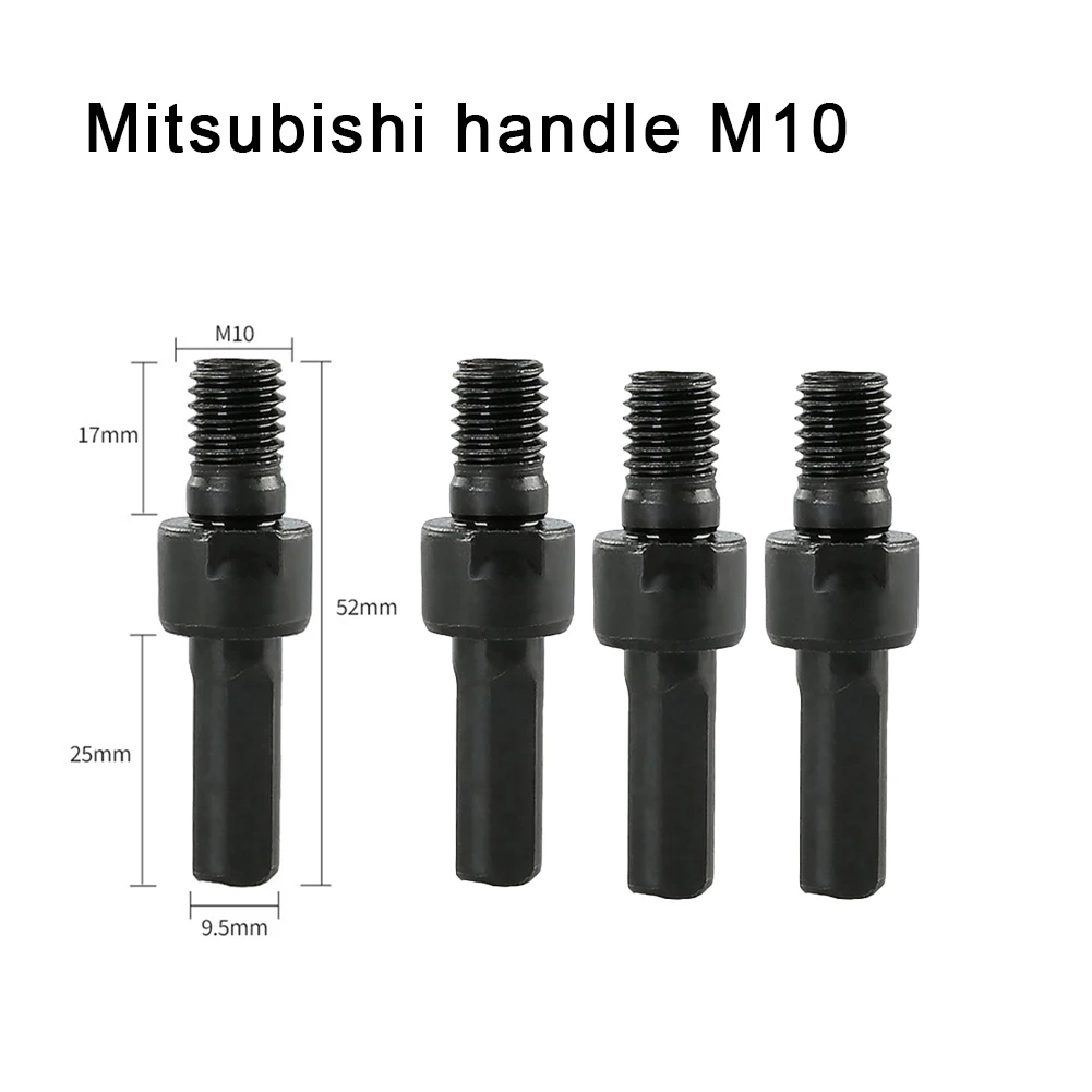 

Hexagonal Handle M Angle Grinder Connecting Rod Polished Self Adhesive Disc Adapter Black Chrome Vanadium Steel