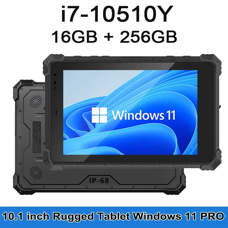 Строгий планшет, 10,1 дюйма, Windows 11 Pro, RJ45, RS232, 4G, Lte, HDMI, Intel, 1D, 2D Строгий планшет, 10,1 дюйма, Windows 11 Pro, RJ45, RS232, 4G, Lte, HDMI, Intel, 1D, 2D
