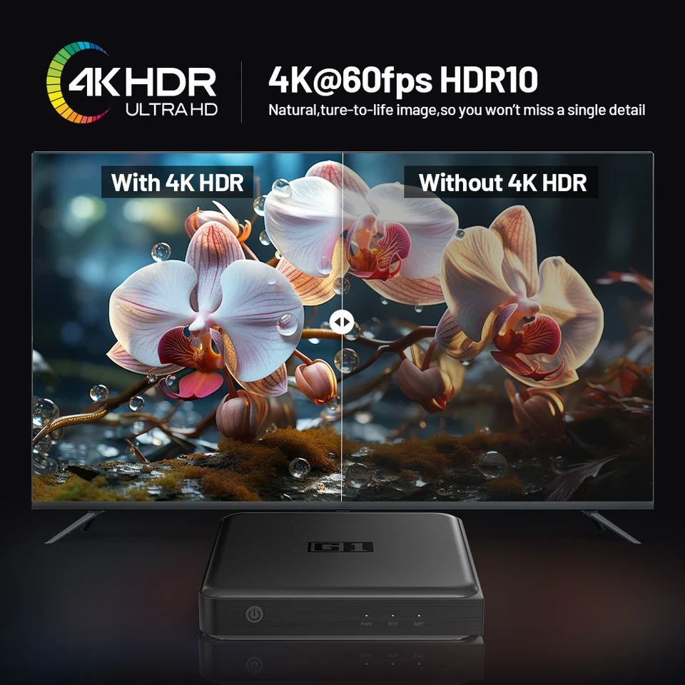 その他 Android TV box 高速配信2.4G/5G WIFIアダルトチャンネルAndroid TVボックス4.4