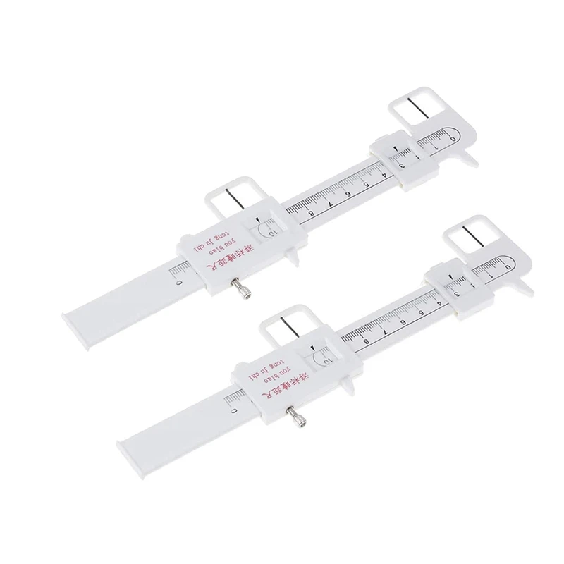 

2 Pack Measure Optical Vernier PD Ruler Pupil Distance Meter Eye Ophthalmic Tool