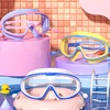 Swim Goggles for Kids Toddler 3-16Y Anti Fog No Leak Clear Wide Vision Swim Glasses Boys Girls Pool Beach Swimming Accessories 1