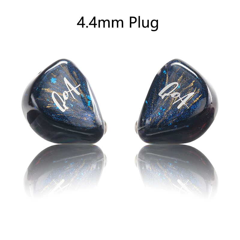QoA Cloud Scape DD + Planar Hybrid Driver IEMs In-ear HIFI Wired