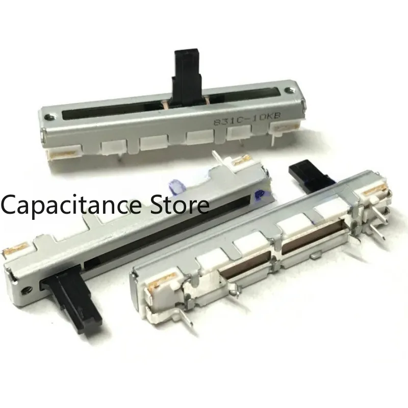 

5 шт. потенциометр скольжения 45 мм RS30111AC00V электронный пианино рекордер Регулировка громкости B10K