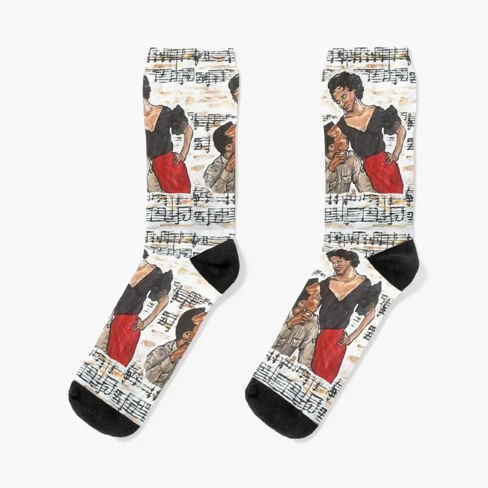 

Carmen Jones - That's Love Socks essential Rugby Lots sports and leisure Designer Man Socks Women's