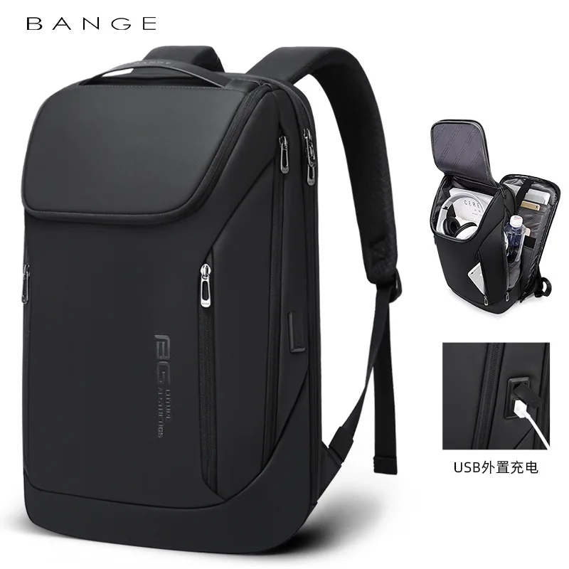 Waterproof Laptop Backpack with USB Charging for Men